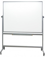 Slimline - Mobile Drywipe Whiteboard - Non Magnetic